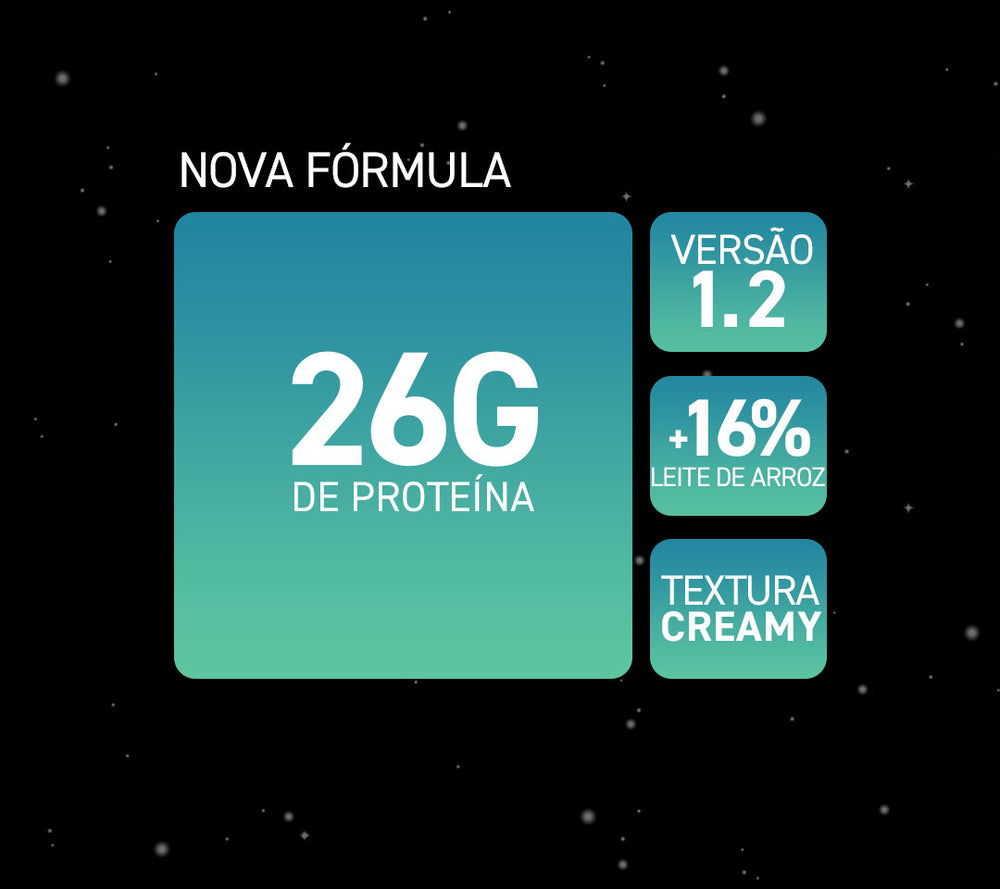 Proteína vegetal cremosa - Vanilla Moon | Sachê 40g